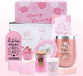 Belillpipi Geschenk für Frauen, 40 Geburtstag