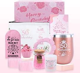 Belillpipi Geschenk für Frauen, 50. Geburtstag