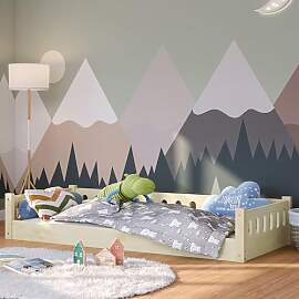 Bellabino Bodenbett Miera 90x200 cm, Montessori