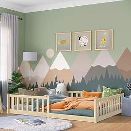 Bellabino Vere Bodenbett 140x200 cm – Montessori 