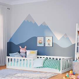 Bellabino Vere Bodenbett 90x200 cm – Montessori