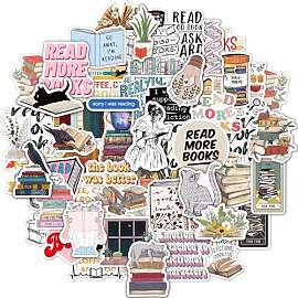 BellaBlend 100 Sticker für Bücherliebhaber |