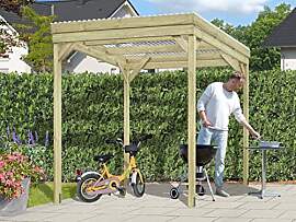 Belladoor Holzunterstand UNIPORT | Holz