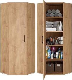 Bellamio Apol Eckschrank in Eichenoptik –