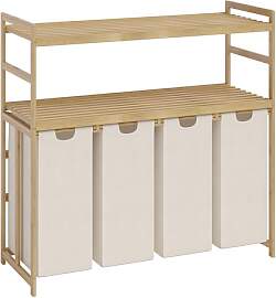 Bellamio Newa Wäschekorb 4 Fächer –