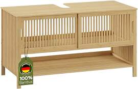 Bellamio Sava Waschbeckenunterschrank Bambus –