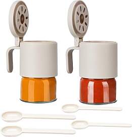 Belle Vous Gewürzdosen Set - 2 Stück - 350 ml