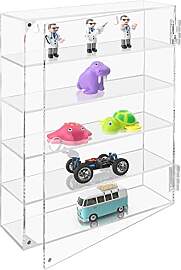 Belle Vous Klare 5-Stöckige Vitrine Hängend