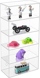 Belle Vous Klare Regal Wand Acryl Vitrine - 18 x
