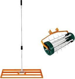 Belüfter und rollender Rasennivellierer I 3.8cm