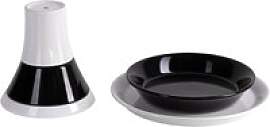 BENETTON Kombiservice Black & white schwarz
