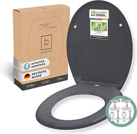 BENKSTEIN Premium Toilettendeckel antibakteriell
