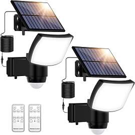 BENMA Solarlampen für Außen mit Fernbedienung -
