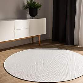benuta Basic handgewebter Baumwollteppich Ron -