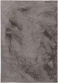 benuta Basic - Kunstfell-Teppich Furry Grau