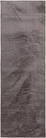 benuta Basic - Kunstfell-Teppich Furry Grau 80x250 
