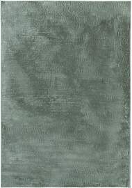 benuta Basic - Kunstfell-Teppich Furry Grün