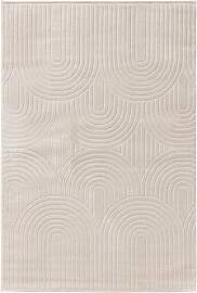 benuta Basic Kurzflor Teppich Claire Cream 120x170 