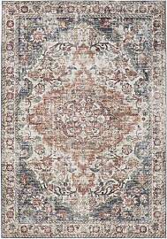 benuta Basic Waschbarer Teppich George Multicolor