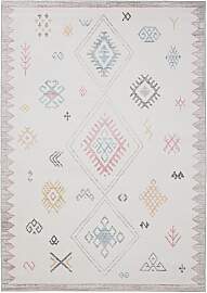 benuta Basic Waschbarer Teppich George Multicolor