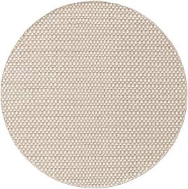 benuta Finest Wollteppich Hector Beige ø 150 cm