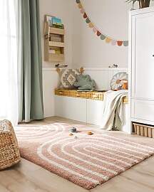 benuta Lytte Kinderteppich Gobi - Rosa 80x150 cm - 