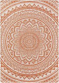 benuta Nest In- & Outdoor-Teppich Cleo Orange