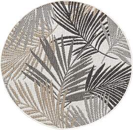 benuta Nest In- & Outdoor-Teppich Rund Cleo