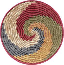 benuta Nest In- & Outdoor-Teppich Rund Kenya