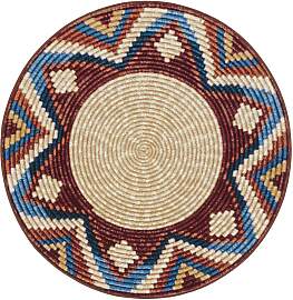 benuta Nest In- & Outdoor-Teppich Rund Kenya