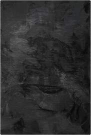 benuta Nest - Kunstfell-Teppich Dave Anthrazit