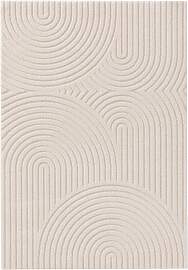 benuta Nest Kurzflor Teppich Eve Cream/Beige