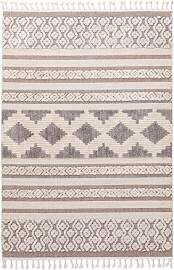 benuta Pop Kurzflor Teppich Oyo Cream/Grau 120x180 