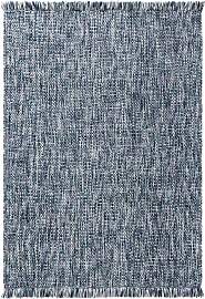 benuta Pop Kurzflor Teppich Runa Blau 160x230 cm - 