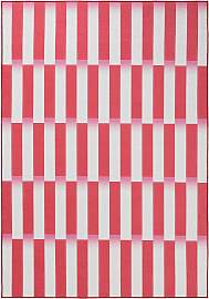 benuta Pop Waschbarer Kurzflor Teppich Rory Rot