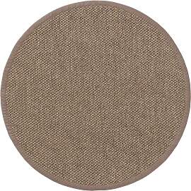 benuta Pure Sisal Teppich Greta Grau ø 150 cm