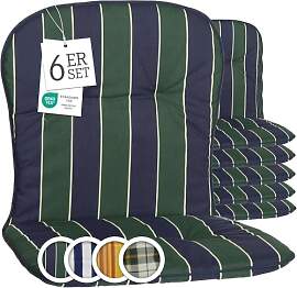 Beo Gartenstuhl-Auflagen Kos Niedriglehner 80x44