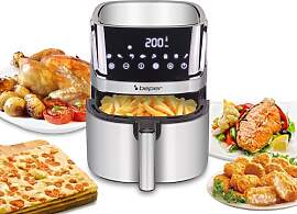 BEPER P101FRI070 Quadratische Heißluftfritteuse,