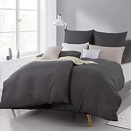 Beqnat Bettwäsche 135x200 4teilig Bettdeckenbezug 