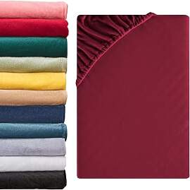 Beqnat Spannbettlaken 90x200cm - 100x200cm 2er Set 