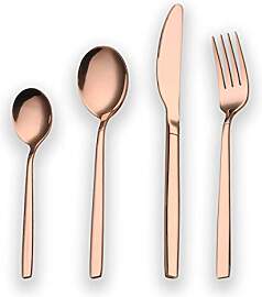 Berglander 24 Stück Titanium Rosé vergoldet