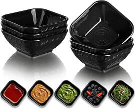 Berglander Dip Schalen Set 6er, 180mL Schwarze