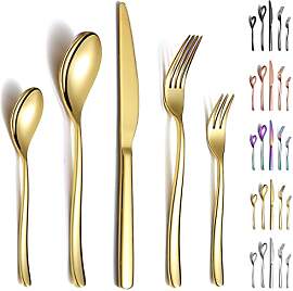 Berglander Gold Besteck-Set 30-teilig, Stabiler