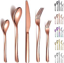 Berglander Roségold Besteck-Set 30-teilig,
