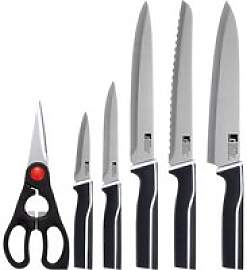 BERGNER Messerset Kyoto schwarz Edelstahl 5 tlg.
