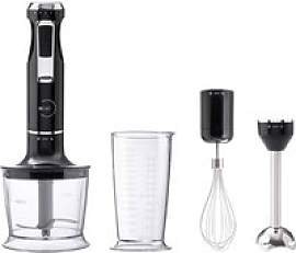 BERGNER Stabmixerset schwarz silber Edelstahl
