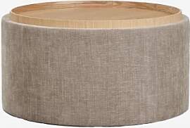 Berkeleni Runder Gepolsterter Couchtisch Mit