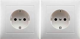 Berker SCHUKO-Steckdose pws/gl 47428989