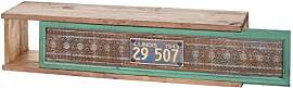 Berlinlodge Wandregal HxBxT 65x16x13cm Tanne Holz