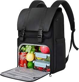 BERTASCHE Lunch Rucksack, Laptop Rucksack 17,3
